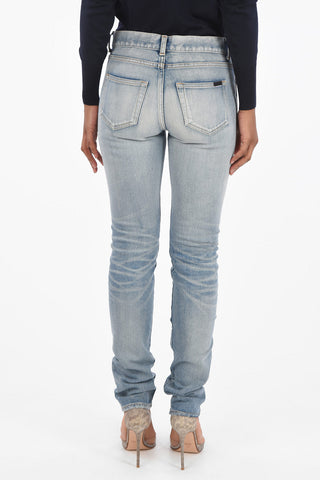 jeans stone washed a vita regolare