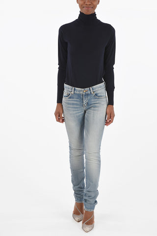 jeans stone washed a vita regolare