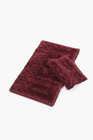 HOME LINEN cotton 3DLOGO 2 set bath towel