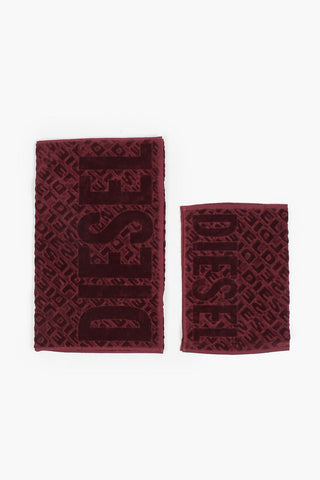 HOME LINEN cotton 3DLOGO 2 set bath towel