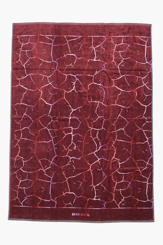 HOME LINEN telo doccia NEW CRACKLE' in cotone con logo