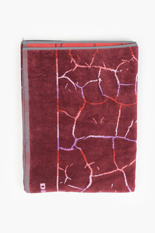 HOME LINEN telo doccia NEW CRACKLE' in cotone con logo