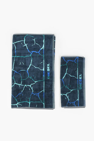 HOME LINEN set 2 asciugamani NEW CRA in spugna