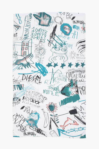 HOME LINEN printed PASTEL PUNK gym towel