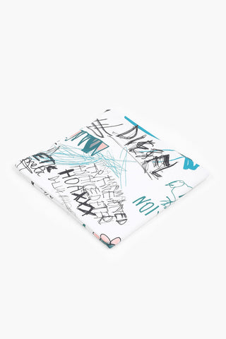 HOME LINEN printed PASTEL PUNK gym towel