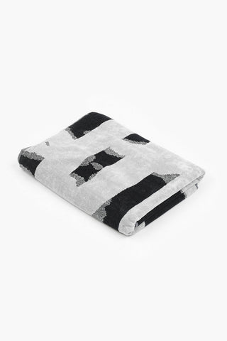 HOME LINEN cotton FLORASHADOW shower towel