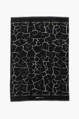 HOME LINEN telo doccia NEW CRACKLE' in cotone con logo