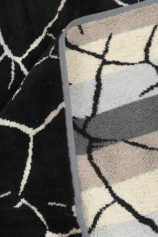 HOME LINEN telo doccia NEW CRACKLE' in cotone con logo