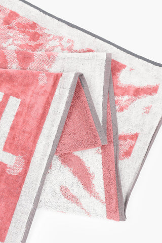 HOME LINEN cotton FLORASHADOW shower towel