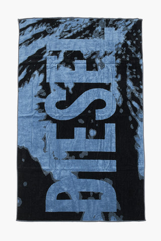 HOME LINEN cotton FLORASHADOW gym towel with logo
