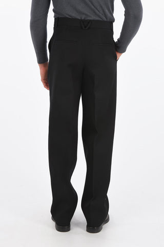 Wide Leg Pants with Pleat