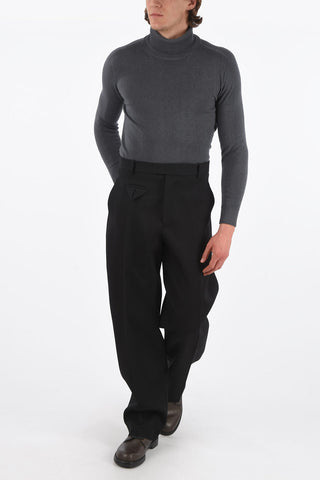 Wide Leg Pants with Pleat