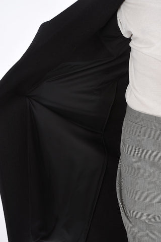 Cappotto Oversized Doppiopetto con Bottone Ornamentale