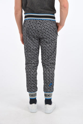 Joggers #DGMILLENNIALS con Fronte Animalier e Retro Monogram
