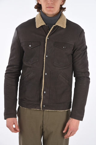Shearling Jacket with 4 Pockets