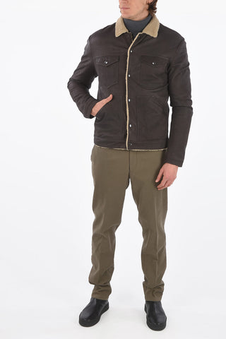 Shearling Jacket with 4 Pockets