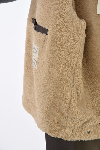 Shearling Jacket with 4 Pockets