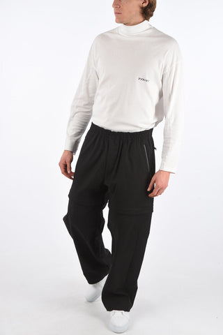 Adjustable Pants with Elastic Waistband