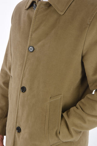 HYBRID 4 Button ALFREDO MOLESKIN Coat