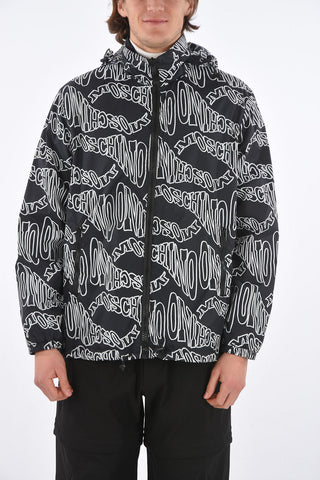 Reversible Windbreaker with Foldable Hood