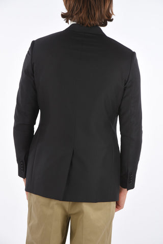 2 Button Blazer with Logoed Label