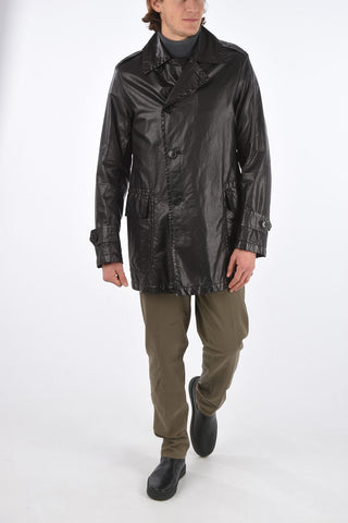 Coated Cotton VENCHURCH Double Breasted Overcoat