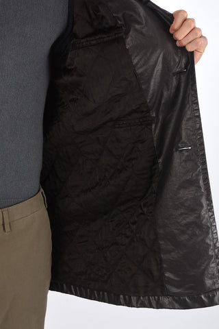 Coated Cotton VENCHURCH Double Breasted Overcoat