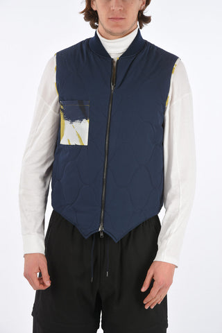 Sleeveless Reversible Padded Jacket
