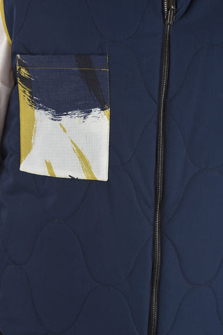 Sleeveless Reversible Padded Jacket