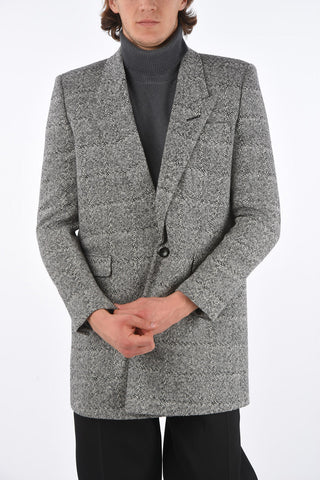 Cappotto 1 Bottone con Revers a Lancia