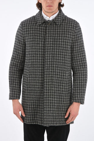 Shephard's Check VIRTUS 5 Button Coat