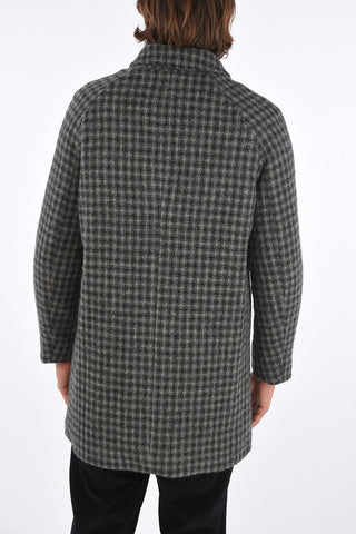 Shephard's Check VIRTUS 5 Button Coat