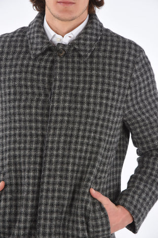 Shephard's Check VIRTUS 5 Button Coat