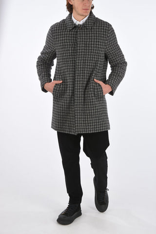 Shephard's Check VIRTUS 5 Button Coat