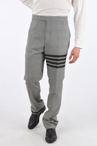 District Check Wool CLASSIC BACKSTRAP 4 BAR POW Pants