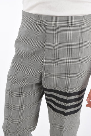 District Check Wool CLASSIC BACKSTRAP 4 BAR POW Pants