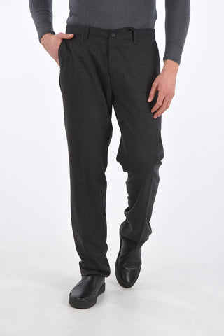 ID 4 Pockets Unlined Pants with Belt Loops