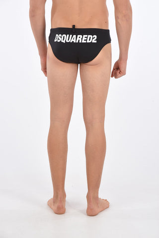 Logo Printed Swim Brief