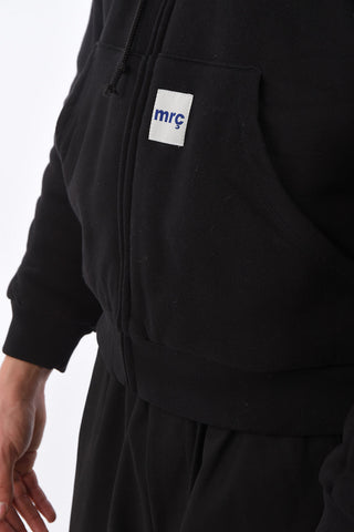 Padded Hoodie with Front Zip