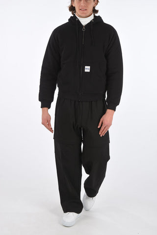 Padded Hoodie with Front Zip