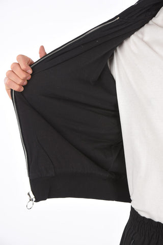 Padded Hoodie with Front Zip