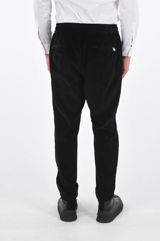 Pantaloni in Velluto a Coste con Coulisse