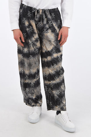 Tie-dyeing BEAR Nylon Pants with Drawstring