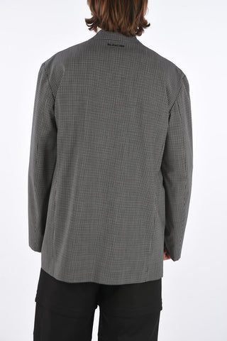 Shephard's Check Oversized Blazer