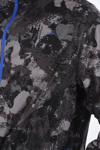 Giacca a Vento COUNTY CAMOU con Cappuccio e Motivo Camouflage