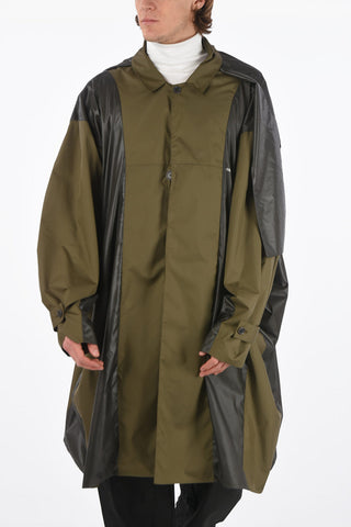 Oversized Raincoat with Hood