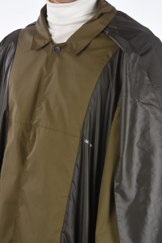 Oversized Raincoat with Hood