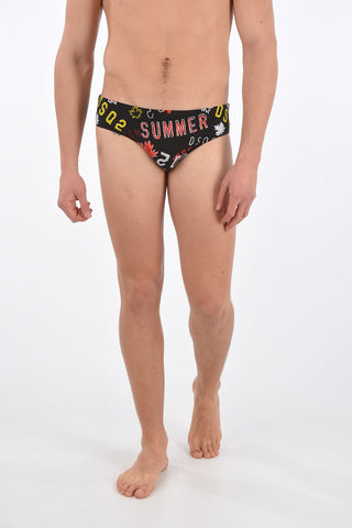 Logo Printed Swim Brief 