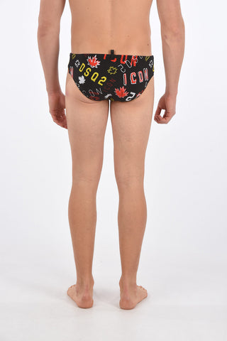 Logo Printed Swim Brief 