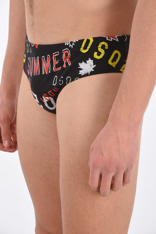 Logo Printed Swim Brief 